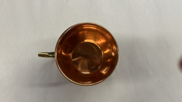 16oz Copper Mug with brass handle