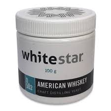 White Star D502 American Whiskey Craft Distilling Yeast - 100 gram