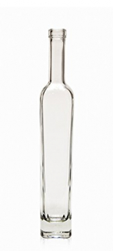 NMS 375ml Fidgi clear glass wine/spirits bottle bar top finish - Case of 4