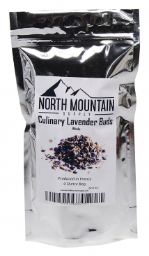 North Mountain Supply Food Grade Culinary Lavender Buds - 4 Ounce Bag