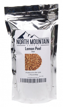 North Mountain Supply Dried Citrus Peel - 1 Pound - Lemon