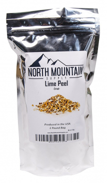 North Mountain Supply Dried Citrus Peel - 1 Pound - Lime