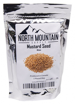 North Mountain Supply Whole Mustard Seed - 1 Pound