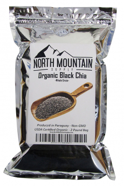 Organic Black Chia Whole Grain - 2 lb.