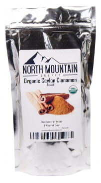 North Mountain Supply Bulk Organic Ceylon Cinnamon - 1 Pound Bag