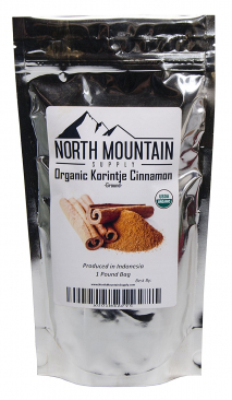 North Mountain Supply Bulk Organic Korintje Cinnamon - 1 Pound Bag