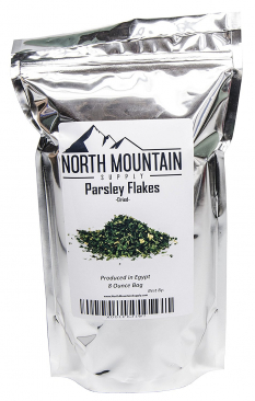 North Mountain Supply Dried Parsley Flakes - 8 Ounce Bag