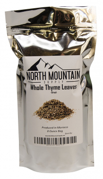 North Mountain Supply Whole Dried Thyme Leaves - 8 Ounce Bag