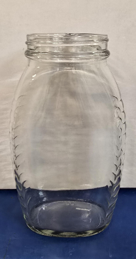 NMS 11 Ounce Glass Queenline Honey Jar