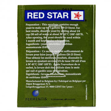 Red Star Cotes Des Blanc Epernay 2 Wine Yeast