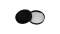 110mm Black Plastic wide mouth Lids