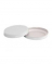 110mm Wide Mouth Metal Lid - White