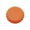 Beer Bottle Crown Caps - Oxygen Absorbing - 500 Pack -Orange