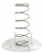 North Mountain Supply Fermentation Spring and Plastic Press (6.5" Diameter) - Keeps Food Submerged in The Brine
