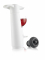 Vacu Vin Wine Saver Pump with 1 Vacuum Bottle Stopper - White