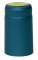 Metallic Solid Light Blue PVC Heat Shrink Capsules - 30 pack