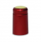 Metallic Solid Ruby Red PVC Heat Shrink Capsules - 30 pack