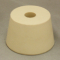 #7.5 Drilled Rubber Stopper - With Airlock Hole