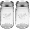 Ball 32 oz Wide Mouth Mason Jars with Lids and Bands - 2 Pack - Packed in North Mountain Supply ImpactGaurd Box - BPA-Free, Made in The USA – for Canning, Freezing, Storing, and More Visit the North Mountain Supply Store