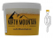 North Mountain Supply 2 Gallon Graduated Fermenting Bucket with Twin Bubble Airlock and Grommet
