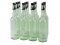 North Mountain Supply 750ml Clear Glass Flip Top Grolsch-Style Beer Brewing Fermenting Bottles - with Black Plactic Swing Top Caps - Pressure Tested - Case of 12