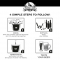 George's Beer Fermentation Equipment Kit with Liquid Malt and Hops Extract Concentrate - Makes 5 Liters (1.32 Gallons) - No Experience Needed - 4 Easy Steps to Homemade Craft Beer - Lager