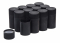 North Mountain Supply Twist-N-Seal Capsules Bulk-  1 Case 1,000 Caps- Black