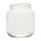 NMS 1/2 Gallon Glass Wide-Mouth Fermentation/Canning Jar With 110mm White Metal Lid
