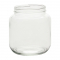 NMS 1/2 Gallon Glass Wide-Mouth Fermentation/Canning Jar With 110mm White Plastic Lid