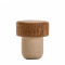 North Mountain Supply Wooden Bar Top Tasting Corks - Cafe Brown - Bag of 12