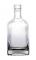 North Mountain Supply Nordic 750ml Clear Glass Wine/Spirits Bottle Bar Top Finish
