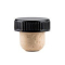 North Mountain Supply Bar Top Tasting Corks - Synthetic Cork with Plastic Tops - Bag of 12