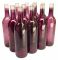 NMS 750ml Glass Bordeaux Wine Bottle Flat-Bottomed Cork Finish - Case of 12 - Brandy
