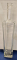 North Mountain Supply 750ml New Yorker Clear Glass Wine/Spirits Bottle Bar Top Finish
