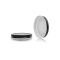 89mm Black metal lids