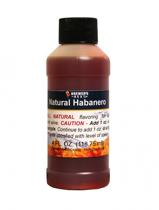 Brewer's Best Natural Beer & Wine Fruit Flavoring/Extract Habanero